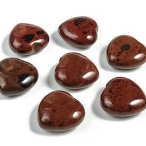 Shop Mahogany Obsidian Shapes! Mahogany Obsidian Heart Gemstone – Mahogany Obsidian Crystal Pocket Stone – Obsidian Touchstone – Crystal Healing – 3cm – HE1165 | Natural genuine stones & crystals in various shapes & sizes. Buy raw cut, tumbled, or polished gemstones for making jewelry or crystal healing energy vibration raising reiki stones. #crystals #gemstones #crystalhealing #crystalsandgemstones #energyhealing #affiliate #ad