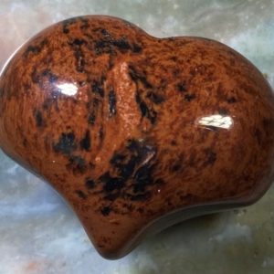Shop Mahogany Obsidian Shapes! Mahogany Obsidian Puffy Heart, Pocket, Worry, Healing Stone with Positive Healing Energy! | Natural genuine stones & crystals in various shapes & sizes. Buy raw cut, tumbled, or polished gemstones for making jewelry or crystal healing energy vibration raising reiki stones. #crystals #gemstones #crystalhealing #crystalsandgemstones #energyhealing #affiliate #ad