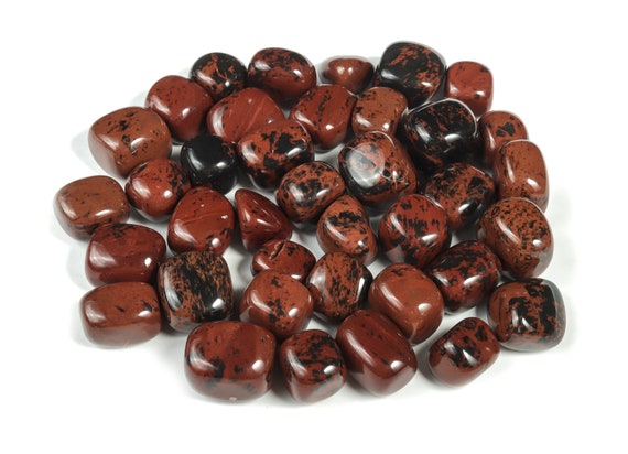 Mahogany Obsidian Tumbled Stone - Mahogany Obsidian Gemstone - Loose Gemstone - Natural Gemstone - Tu1092