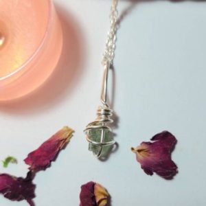 Shop Moldavite Necklaces! Moldavite necklace – High energy crystal – Protection – spiritual development | Natural genuine Moldavite necklaces. Buy crystal jewelry, handmade handcrafted artisan jewelry for women.  Unique handmade gift ideas. #jewelry #beadednecklaces #beadedjewelry #gift #shopping #handmadejewelry #fashion #style #product #necklaces #affiliate #ad