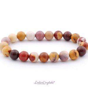 Shop Mookaite Jasper Bracelets! Mookaite Bracelet, Mookaite Bracelet 8 mm, Mookaite Crystal, Bracelets, Metaphysical Crystals, Wedding Favors, Gifts, Crystals, Gemstones | Natural genuine Mookaite Jasper bracelets. Buy handcrafted artisan wedding jewelry.  Unique handmade bridal jewelry gift ideas. #jewelry #beadedbracelets #gift #crystaljewelry #shopping #handmadejewelry #wedding #bridal #bracelets #affiliate #ad