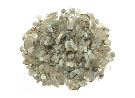 Moonstone Chips – Gemstone Chips – Crystal Semi Tumbled Chips - Bulk Crystal - 7-15mm - Cp1153