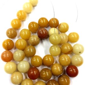Shop Sapphire Round Beads! Natural Yellow Wonder Sapphire Gemstone Beads Smooth Shaded Sapphire Round Beads Top Quality 12.MM Beads Wholesale Sapphire Gemstone Beads | Natural genuine round Sapphire beads for beading and jewelry making.  #jewelry #beads #beadedjewelry #diyjewelry #jewelrymaking #beadstore #beading #affiliate #ad