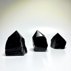 Shop Obsidian Points & Wands! Black Obsidian Crystal Points  – Mini | Natural genuine stones & crystals in various shapes & sizes. Buy raw cut, tumbled, or polished gemstones for making jewelry or crystal healing energy vibration raising reiki stones. #crystals #gemstones #crystalhealing #crystalsandgemstones #energyhealing #affiliate #ad