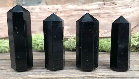 Obsidian Tower Point For Crystal Grid