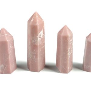 Shop Opal Points & Wands! Pink Opal Obelisk Tower Stone – Pink Opal Tower – Pink Opal Tower Gemstone – Natural Gemstone Tower – TW1013 | Natural genuine stones & crystals in various shapes & sizes. Buy raw cut, tumbled, or polished gemstones for making jewelry or crystal healing energy vibration raising reiki stones. #crystals #gemstones #crystalhealing #crystalsandgemstones #energyhealing #affiliate #ad