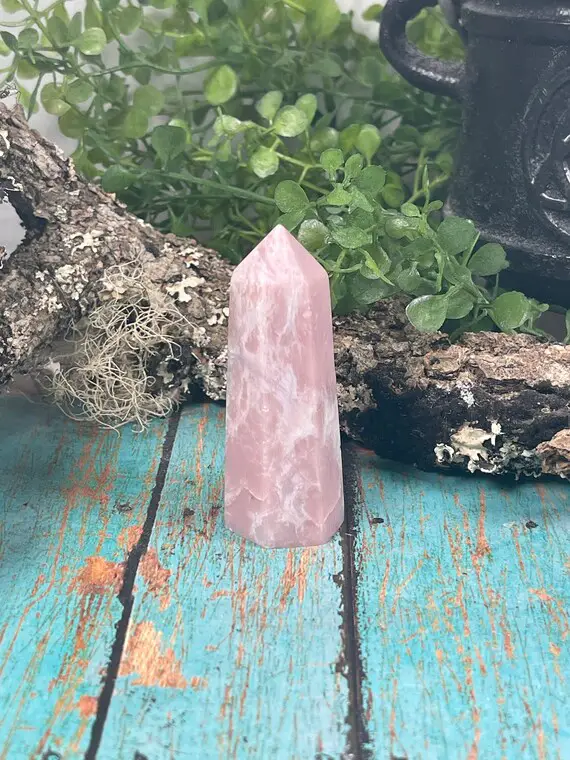 Pink Opal Point - Reiki Charged - Powerful Energy - Nurturing - Compassionate - Peace & Tranquility - Increase Self-confidence #2