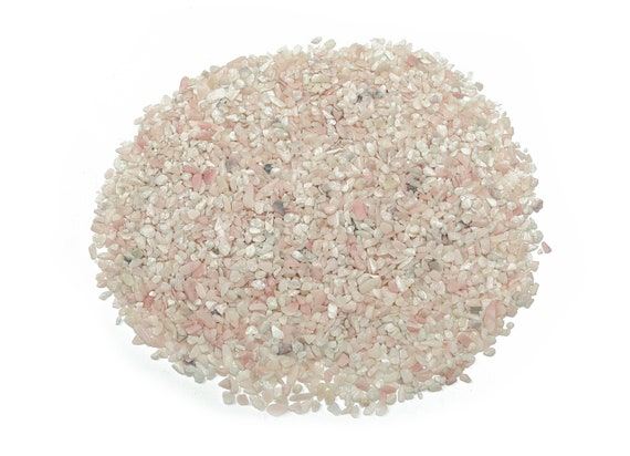 Pink Opal Chips – Gemstone Chips – Crystal Semi Tumbled Chips - Bulk Crystal - 2-6mm  - Cp1031