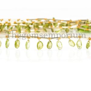 Shop Peridot Bead Shapes! Peridot Rose Cut Beads, Peridot  Gemstone Briolette, Flat Fancy Beads, Front to Back Drill Beads, Rosecut Beads, Face Drill Beads | Natural genuine other-shape Peridot beads for beading and jewelry making.  #jewelry #beads #beadedjewelry #diyjewelry #jewelrymaking #beadstore #beading #affiliate #ad