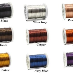 Shop Stringing Material for Jewelry Making! Pick Your Color- Green, Pink, Purple, Red, Blue, 28 Gauge (0.3 mm) 155 Feet 48 meters, Craft Wire, Jewelry wire, Artisan Wire Wrap, WRRI | Shop jewelry making and beading supplies, tools & findings for DIY jewelry making and crafts. #jewelrymaking #diyjewelry #jewelrycrafts #jewelrysupplies #beading #affiliate #ad