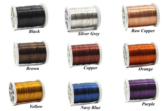 Pick Your Color- Green, Pink, Purple, Red, Blue, 28 Gauge (0.3 Mm) 155 Feet 48 Meters, Craft Wire, Jewelry Wire, Artisan Wire Wrap, Wrri