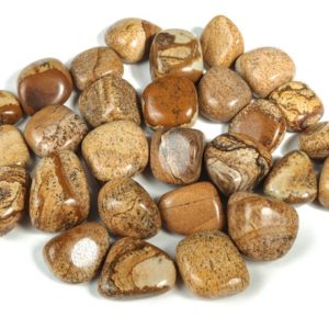 Picture Jasper Tumbled Stone – Picture Jasper Gemstone – Loose Gemstone – Natural Picture Jasper – TU1094 | Natural genuine stones & crystals in various shapes & sizes. Buy raw cut, tumbled, or polished gemstones for making jewelry or crystal healing energy vibration raising reiki stones. #crystals #gemstones #crystalhealing #crystalsandgemstones #energyhealing #affiliate #ad