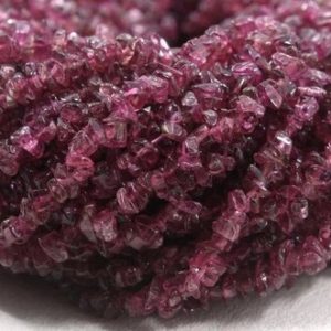 Shop Pink Tourmaline Chip & Nugget Beads! 35" Long Natural Pink Tourmaline Chips Beads,Uncut Bead,Tourmaline Beads,4-5 MM,Jewelry Making,Polished Smooth Bead,Gemstone,Wholesale Price | Natural genuine chip Pink Tourmaline beads for beading and jewelry making.  #jewelry #beads #beadedjewelry #diyjewelry #jewelrymaking #beadstore #beading #affiliate #ad