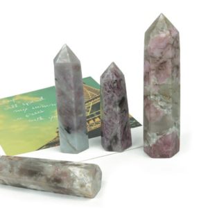 Shop Pink Tourmaline Points & Wands! Plum Blossom Tourmaline Obelisk Tower Stone – Obelisk Tower Point Crystals – Meditation Gemstone – Gifts – TW1051 | Natural genuine stones & crystals in various shapes & sizes. Buy raw cut, tumbled, or polished gemstones for making jewelry or crystal healing energy vibration raising reiki stones. #crystals #gemstones #crystalhealing #crystalsandgemstones #energyhealing #affiliate #ad