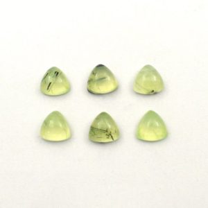 Shop Prehnite Cabochons! Natural Prehnite Cabochon, AAA grade, Trillion Shape Prehnite, Loose Gemstones for Jewelry, Flat Back Prehnite Cabochon, Calibrated Sizes | Natural genuine stones & crystals in various shapes & sizes. Buy raw cut, tumbled, or polished gemstones for making jewelry or crystal healing energy vibration raising reiki stones. #crystals #gemstones #crystalhealing #crystalsandgemstones #energyhealing #affiliate #ad