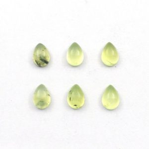 Shop Prehnite Cabochons! Natural Prehnite Cabochon, Pear Shape Prehnite, Flat Back Cabochon, AAA grade Prehnite, Gemstone for Jewelry, Calibrated Sizes Available | Natural genuine stones & crystals in various shapes & sizes. Buy raw cut, tumbled, or polished gemstones for making jewelry or crystal healing energy vibration raising reiki stones. #crystals #gemstones #crystalhealing #crystalsandgemstones #energyhealing #affiliate #ad