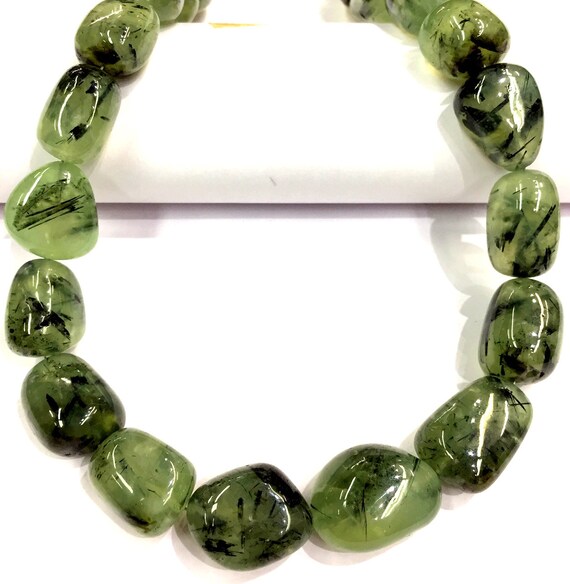 Extremely Beautiful~truly Gorgeous~natural Prehnite Nuggets Beads Smooth Polished Nugget Shape Beads Prehnite Gemstone Beads Bigger Size.