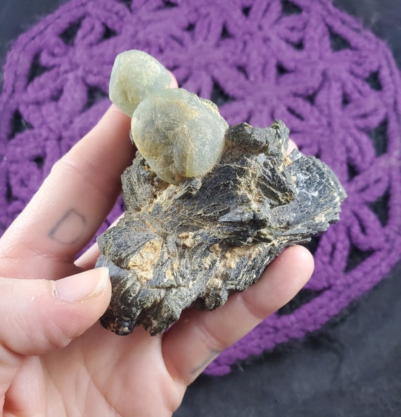 Raw Natural Prehnite With Epidote Botryoidal Cluster Crystal Stones Crystals Rough Specimen Mali Africa