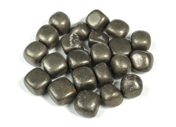 Pyrite Tumble Stone  – Healing Crystals – Polished Pyrite – Lucky Stones – Money Stone - Pyrite Crystal – Tu1082
