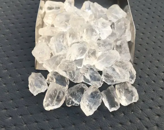 10 Pieces Big Rough Size 16-18 Mm Crystal,unpolished Natural Clear Quartz Gemstone Raw,crystal Rough Gemstone,super Quality Clear Quartz Raw