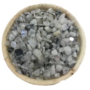 Shop Tumbled Rainbow Moonstone Crystals & Pocket Stones! 25g Rainbow Moonstone, Tumbled Moonstone, Moonstone Chips | Natural genuine stones & crystals in various shapes & sizes. Buy raw cut, tumbled, or polished gemstones for making jewelry or crystal healing energy vibration raising reiki stones. #crystals #gemstones #crystalhealing #crystalsandgemstones #energyhealing #affiliate #ad
