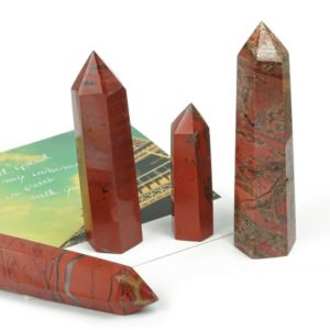 Shop Red Jasper Points & Wands! Red Jasper Obelisk Tower Stone – Obelisk Tower Point Crystals – Meditation Gemstone – Gifts – TW1075 | Natural genuine stones & crystals in various shapes & sizes. Buy raw cut, tumbled, or polished gemstones for making jewelry or crystal healing energy vibration raising reiki stones. #crystals #gemstones #crystalhealing #crystalsandgemstones #energyhealing #affiliate #ad