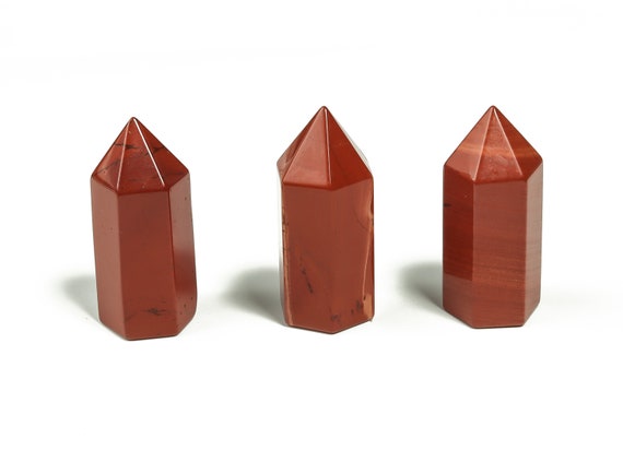 Red Jasper Obelisk Tower – Obelisk Red Jasper – Crystal Tower – Luck Gemstone – Natural Red Crystal – 3.5cm – Tw1036