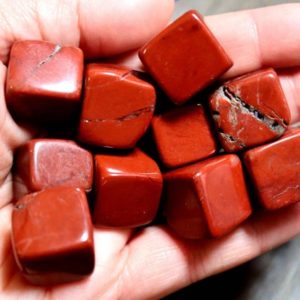 Shop Red Jasper Shapes! Small Red Jasper Cubes, Crystal Cube, Crystal Tumble, Tumbled Stones, American Seller, Fast Shipping! | Natural genuine stones & crystals in various shapes & sizes. Buy raw cut, tumbled, or polished gemstones for making jewelry or crystal healing energy vibration raising reiki stones. #crystals #gemstones #crystalhealing #crystalsandgemstones #energyhealing #affiliate #ad