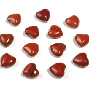 Shop Red Jasper Shapes! Red Jasper Heart Gemstone – Natural Red Jasper Healing Stone – Jasper Gemstone – Palm & Pocket Stone – Worry Stone – 15x15x9mm – HE1006 | Natural genuine stones & crystals in various shapes & sizes. Buy raw cut, tumbled, or polished gemstones for making jewelry or crystal healing energy vibration raising reiki stones. #crystals #gemstones #crystalhealing #crystalsandgemstones #energyhealing #affiliate #ad