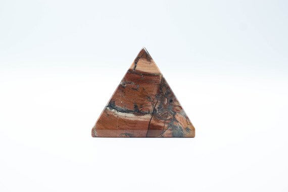 Red Jasper Pyramid // Jasper Carving // Red Jasper // Jasper // Crystal Stone // Village Silversmith