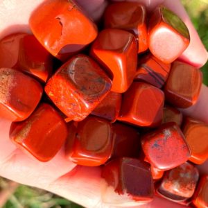 Shop Tumbled Red Jasper Crystals & Pocket Stones! red jasper tumbled, confidence jasper, empowerment stone for turbulence, strength stone, fortitude jasper, grounding energy stable jasper uk | Natural genuine stones & crystals in various shapes & sizes. Buy raw cut, tumbled, or polished gemstones for making jewelry or crystal healing energy vibration raising reiki stones. #crystals #gemstones #crystalhealing #crystalsandgemstones #energyhealing #affiliate #ad