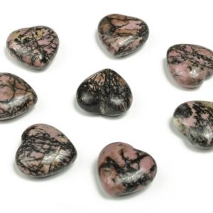 Shop Rhodonite Shapes! Rhodonite Heart Gemstone – Heart Crystal – Healing Stones – Carving Heart – Natural stones – 2.5cm – HE1101 | Natural genuine stones & crystals in various shapes & sizes. Buy raw cut, tumbled, or polished gemstones for making jewelry or crystal healing energy vibration raising reiki stones. #crystals #gemstones #crystalhealing #crystalsandgemstones #energyhealing #affiliate #ad