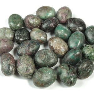 Shop Tumbled Ruby Zoisite Crystals & Pocket Stones! Ruby Zoisite Tumbled Stone – Ruby Zoisite Gemstone – Loose Gemstone – 100% Natural Stone -Ruby Zoisite Stone – TU1063 | Natural genuine stones & crystals in various shapes & sizes. Buy raw cut, tumbled, or polished gemstones for making jewelry or crystal healing energy vibration raising reiki stones. #crystals #gemstones #crystalhealing #crystalsandgemstones #energyhealing #affiliate #ad