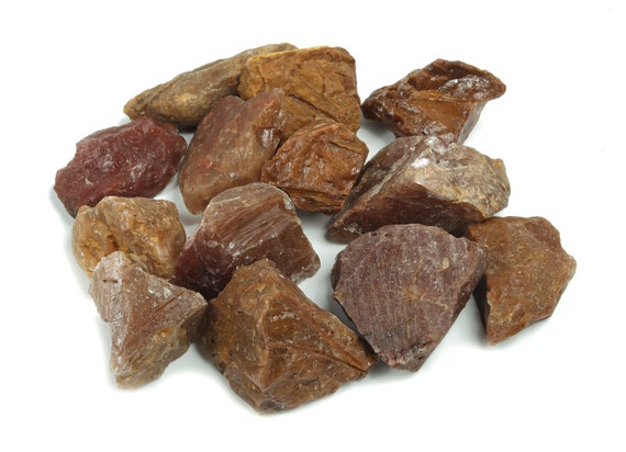 Raw Red Rutilated Quartz Stone – Rough Crystal Healing Stone - Gemstone - Crystal – Tumbled Stone – Ra1070