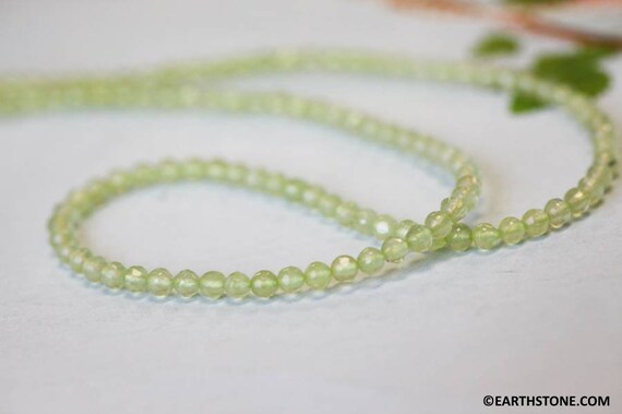 S/ New Jade 3mm Faceted Round Beads 15.5" Strand Shade Varies Natural Nephrite Jade Gemstone Beads For Jewelry Making