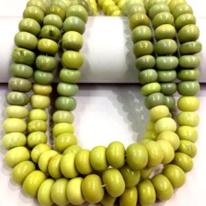 AAA QUALITY~~Natural Serpentine Gemstone Beads Smooth Rondelle Beads Serpentine Rondelle Beads Polished Rondelle Beads Jewelry Making Beads. | Natural genuine rondelle Serpentine beads for beading and jewelry making.  #jewelry #beads #beadedjewelry #diyjewelry #jewelrymaking #beadstore #beading #affiliate #ad