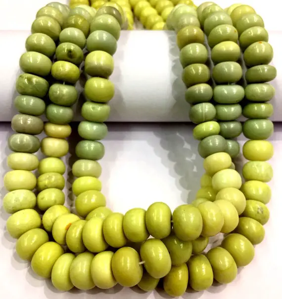 Aaa Quality~~natural Serpentine Gemstone Beads Smooth Rondelle Beads Serpentine Rondelle Beads Polished Rondelle Beads Jewelry Making Beads.