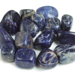Shop Tumbled Sodalite Crystals & Pocket Stones! Sodalite Tumble Stone – Healing Gemstone – Sodalite Gemstone – Genuine Polished Sodalite Crystal – TU1080 | Natural genuine stones & crystals in various shapes & sizes. Buy raw cut, tumbled, or polished gemstones for making jewelry or crystal healing energy vibration raising reiki stones. #crystals #gemstones #crystalhealing #crystalsandgemstones #energyhealing #affiliate #ad