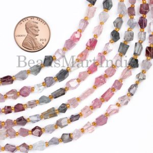Shop Spinel Chip & Nugget Beads! Multi Spinel Beads, Multi Spinel Nuggets Beads, Multi Spinel Faceted Beads, Multi Spinel Faceted Nuggets Shape Beads, Spinel Faceted Beads | Natural genuine chip Spinel beads for beading and jewelry making.  #jewelry #beads #beadedjewelry #diyjewelry #jewelrymaking #beadstore #beading #affiliate #ad