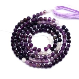 Shop Sugilite Beads! Natural AAA+ Sugilite 2mm-3mm Faceted Loose Beads for Jewelry | Multi Purple Sugilite Semi Precious Gemstone Rondelle Beads | 13inch Strand | Natural genuine faceted Sugilite beads for beading and jewelry making.  #jewelry #beads #beadedjewelry #diyjewelry #jewelrymaking #beadstore #beading #affiliate #ad