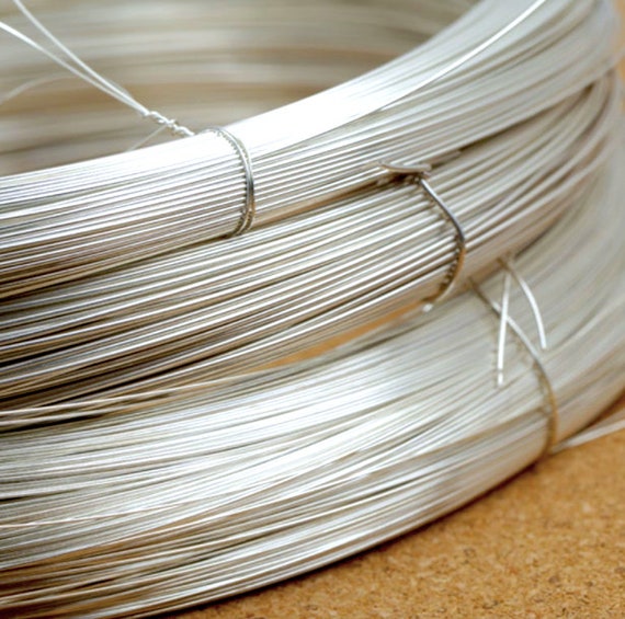Flexible 925 Sterling Silver Wire For Jewelry Making - Tarnish Resistant Silver Coil, 1m - Multiple Gauges (0.3mm To 1.2mm)