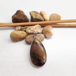 Shop Tiger Eye Pendants! Tigers eye Pendant Necklace -Teardrop Genuine Tiger eye Pendant – Tiger eye Jewelry – Oval Pendant – Tiger eye Necklace for Woman | Natural genuine Tiger Eye pendants. Buy crystal jewelry, handmade handcrafted artisan jewelry for women.  Unique handmade gift ideas. #jewelry #beadedpendants #beadedjewelry #gift #shopping #handmadejewelry #fashion #style #product #pendants #affiliate #ad
