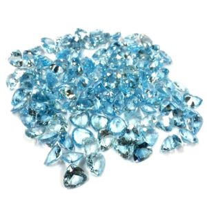 Shop Topaz Shapes! Natural Blue Topaz Cut Loose Gemstone Trillion Cut Gemstone 10 mm Cut Stone 100 Carat Superb Quality | Natural genuine stones & crystals in various shapes & sizes. Buy raw cut, tumbled, or polished gemstones for making jewelry or crystal healing energy vibration raising reiki stones. #crystals #gemstones #crystalhealing #crystalsandgemstones #energyhealing #affiliate #ad