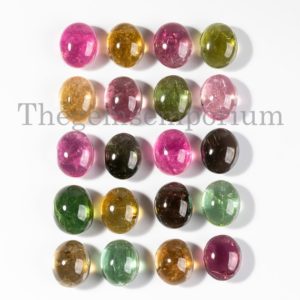 Shop Tourmaline Cabochons! AAA Quality 5 Pc Lot, Tourmaline Smooth Cabs, Calibrated Tourmaline 9x11mm, Oval Cabochon, Multi Tourmaline Cabochon, Tourmaline Loose Cabs | Natural genuine stones & crystals in various shapes & sizes. Buy raw cut, tumbled, or polished gemstones for making jewelry or crystal healing energy vibration raising reiki stones. #crystals #gemstones #crystalhealing #crystalsandgemstones #energyhealing #affiliate #ad