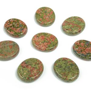 Shop Unakite Shapes! Unakite Flat Disk – Slab Natural Stone – Flat Stone – Worry Stone – Healing Crystals – 30x25x7 – FL1050 | Natural genuine stones & crystals in various shapes & sizes. Buy raw cut, tumbled, or polished gemstones for making jewelry or crystal healing energy vibration raising reiki stones. #crystals #gemstones #crystalhealing #crystalsandgemstones #energyhealing #affiliate #ad