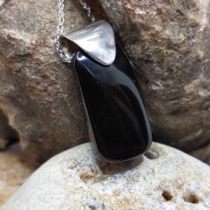 Shop Jet Necklaces! Unique handmade brown hue Whitby jet pendant, 100% natural, with fine silver — free worldwide shipping | Natural genuine Jet necklaces. Buy crystal jewelry, handmade handcrafted artisan jewelry for women.  Unique handmade gift ideas. #jewelry #beadednecklaces #beadedjewelry #gift #shopping #handmadejewelry #fashion #style #product #necklaces #affiliate #ad