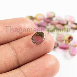Natural Watermelon Tourmaline Slices, Smooth Polished Tourmaline, 5×7-7x10mm AAA Quality Loose Gemstone, Tourmaline Gemstone, Smooth Slices | Natural genuine stones & crystals in various shapes & sizes. Buy raw cut, tumbled, or polished gemstones for making jewelry or crystal healing energy vibration raising reiki stones. #crystals #gemstones #crystalhealing #crystalsandgemstones #energyhealing #affiliate #ad