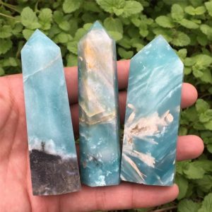 1PC Natural Amazonite Obelisk,Quartz Crystal Obelisk,Home Decoration,Mineral Samples,Reiki Heal,Crystal Point,Crystal Wand,Crystal Gift 60g+ | Natural genuine stones & crystals in various shapes & sizes. Buy raw cut, tumbled, or polished gemstones for making jewelry or crystal healing energy vibration raising reiki stones. #crystals #gemstones #crystalhealing #crystalsandgemstones #energyhealing #affiliate #ad