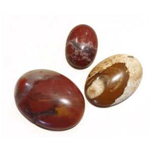 Shop Red Jasper Cabochons! 30x22mm, 25x18mm, 17x13mm, 18x13mm, Brown Red Jasper Cabochon, semi-precious Brown Red Jasper Cabochons, silversmithing, glue on cabs | Natural genuine stones & crystals in various shapes & sizes. Buy raw cut, tumbled, or polished gemstones for making jewelry or crystal healing energy vibration raising reiki stones. #crystals #gemstones #crystalhealing #crystalsandgemstones #energyhealing #affiliate #ad