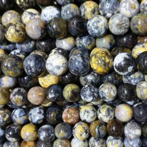 Shop Ocean Jasper Round Beads! 4mm-12mm Natural Ocean Jasper  Smooth Round Beads, Ocean Jasper Beads Wholesale supply.15" strand | Natural genuine round Ocean Jasper beads for beading and jewelry making.  #jewelry #beads #beadedjewelry #diyjewelry #jewelrymaking #beadstore #beading #affiliate #ad